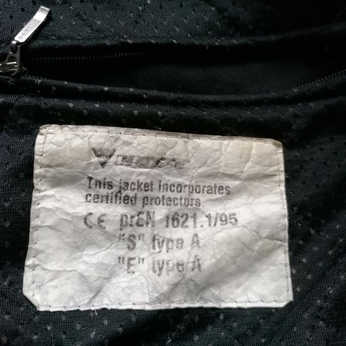 Geacă moto originală Dainese, piele naturală, import Italia