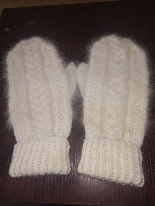 Носки-варежки ручной работы