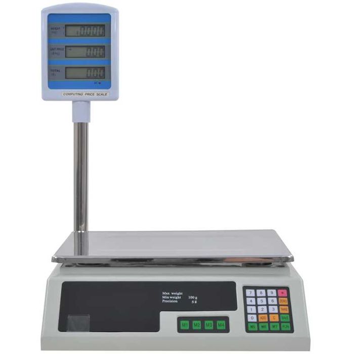 Cantar electronic comercial, 40 kg, cu brat
