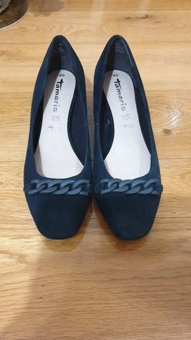 Pantofi, Tamaris, bleumarin, nr 40