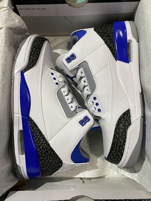 Air Jordan 3 Retro Racer Blue