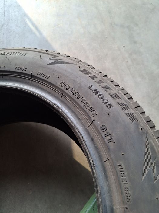 2 Anvelope M+S 205 55 r16 Bridgestone