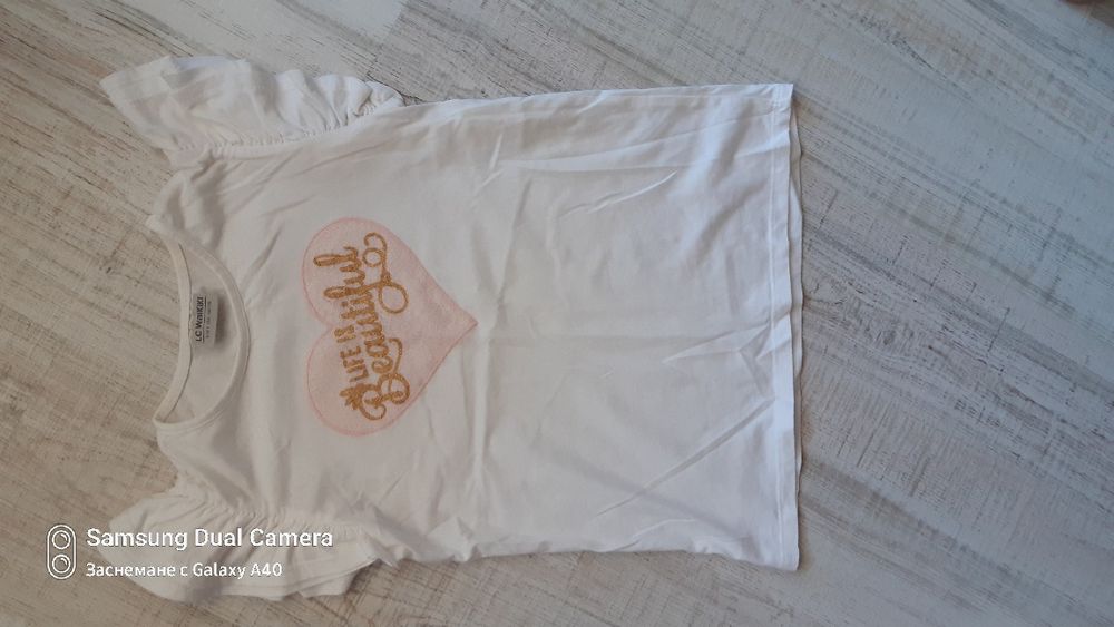 Детска блузка къс ръкав LCW 9-10 год.