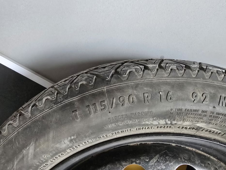 Запаска 115/90/16 Koleso disk 16  колесо диск 1 шт резины. диска