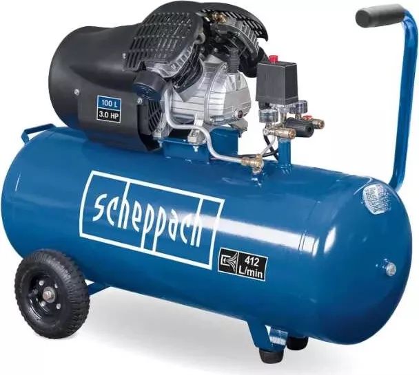 Compresor aer  2 cilindri pe ulei 100L 3 Hp monofazic