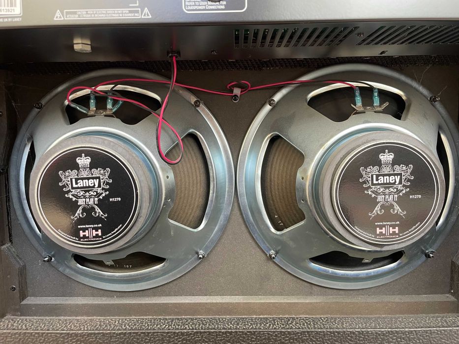 Laney LX120RT 120W 2×12″ китарен комбо усилвател — отлично състояние