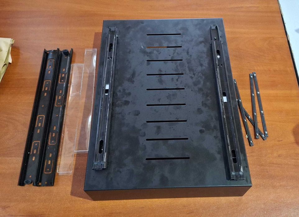Sertar Telescopic SAYZH, 43x30x6 cm, negru