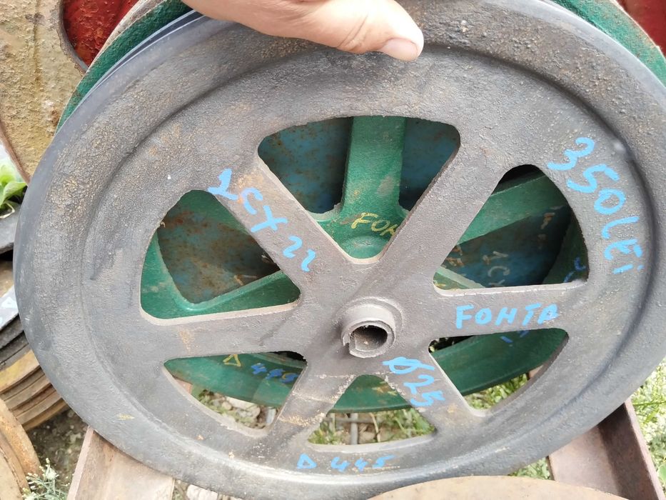 Fulie 44 cm cu un canal