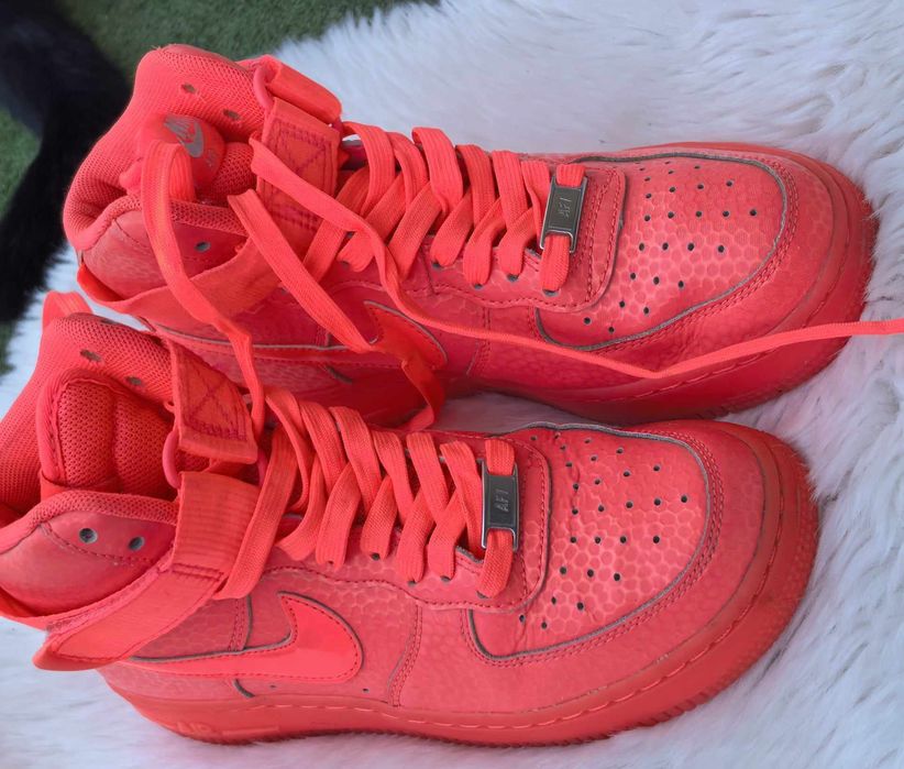 Nike Air Force 1 Hight Hot lava оригинални дамски сникърси 37.5