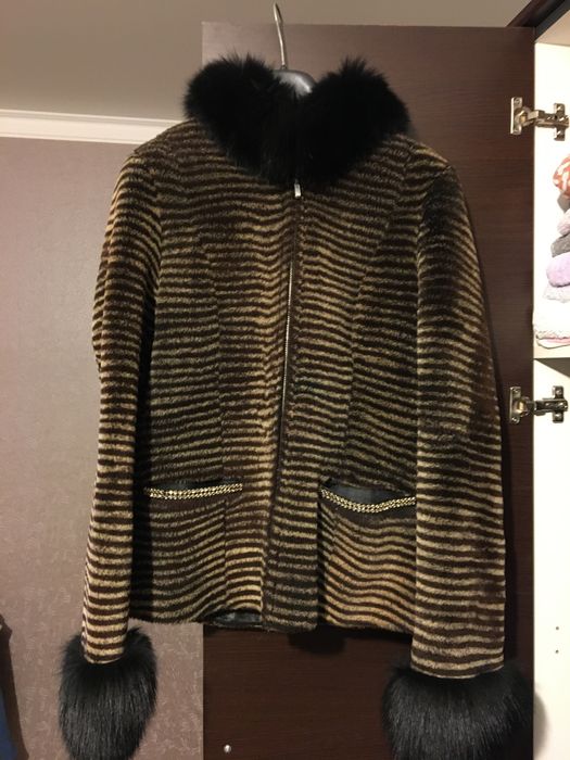 Полушубок из стриженной цыгейки