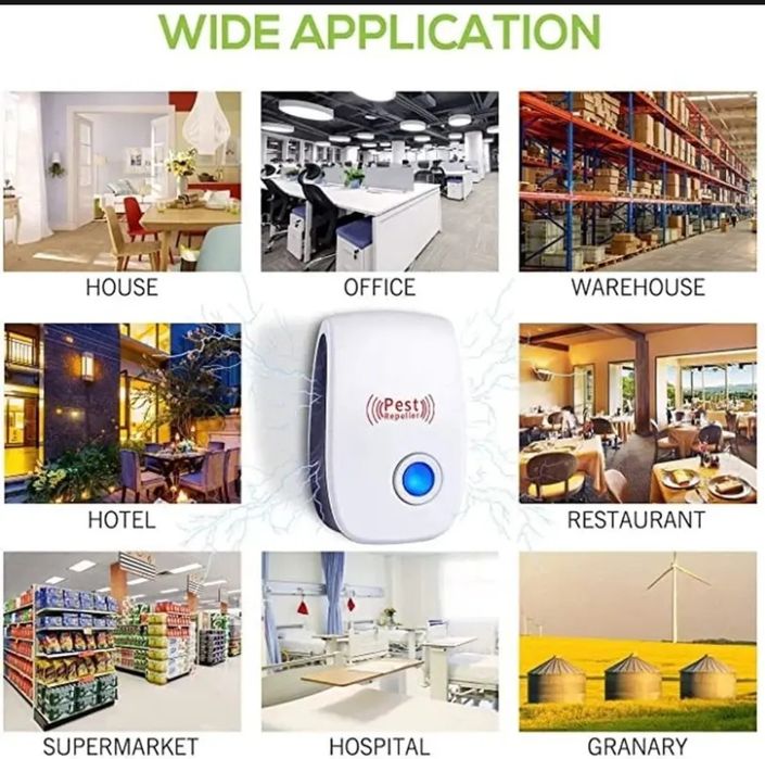 Электронный репеллент для мышей, насекомых!