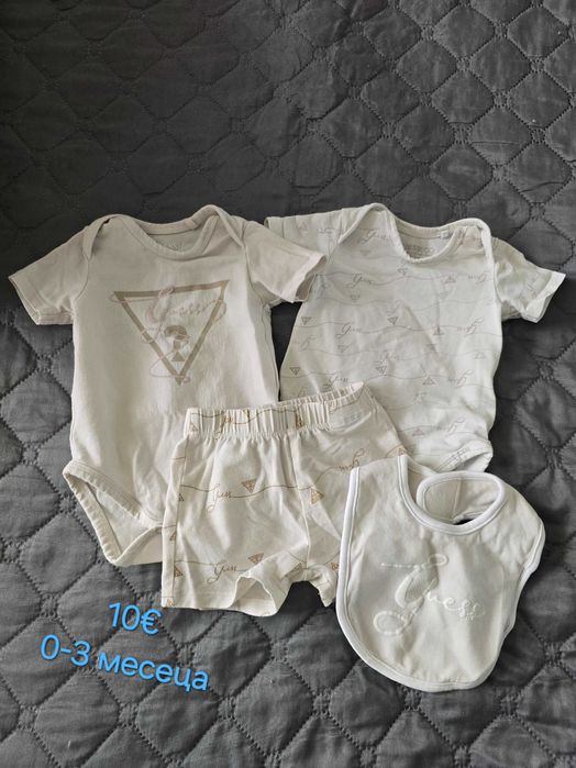 Гащеризон nike и комплект guess  за бебе