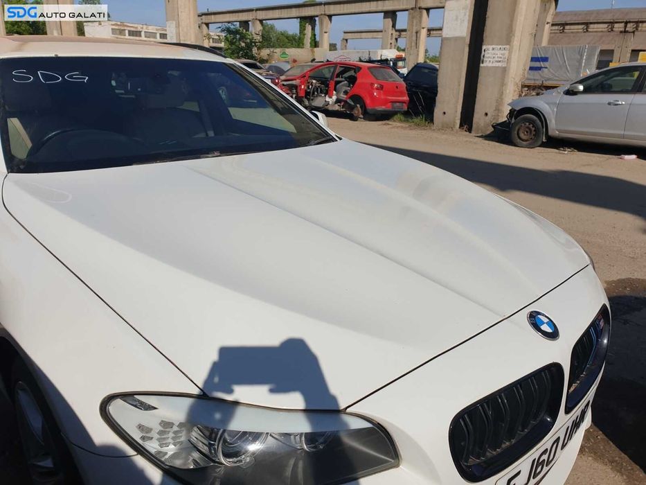 Capota Motor BMW Seria 5 F10 F11 2009 - 2017 Culoare 300 Alpinweiss [C5243]