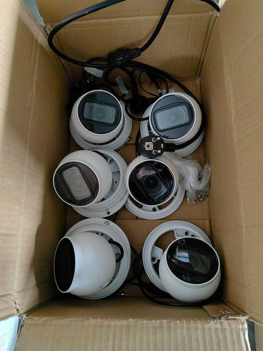 6 броя камери + DVR