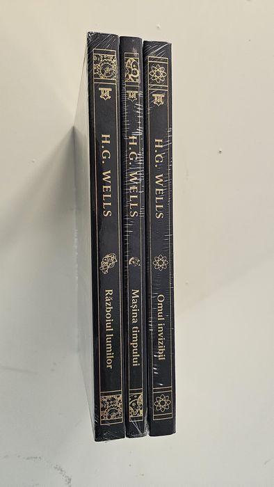 vand set H.G. Wells Masina timpului, Razboiul lumilor Omul invizibil