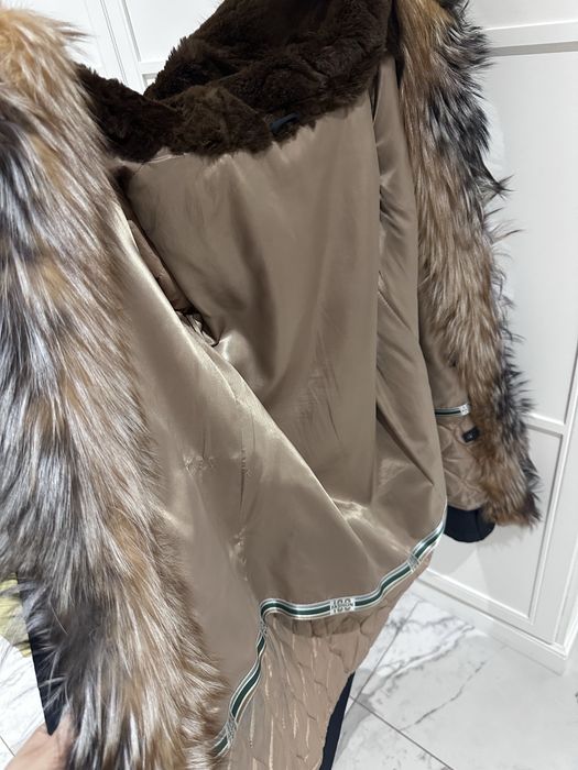 Зимняя парка, мех лиса