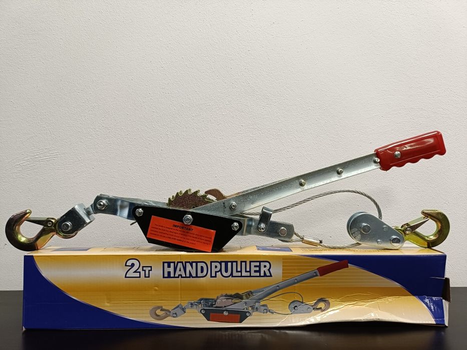 Troliu manual de 2T, 4T cu cablu