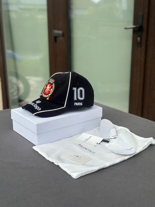 Balenciaga Logo-Embroidered Cotton-Twill Baseball Cap