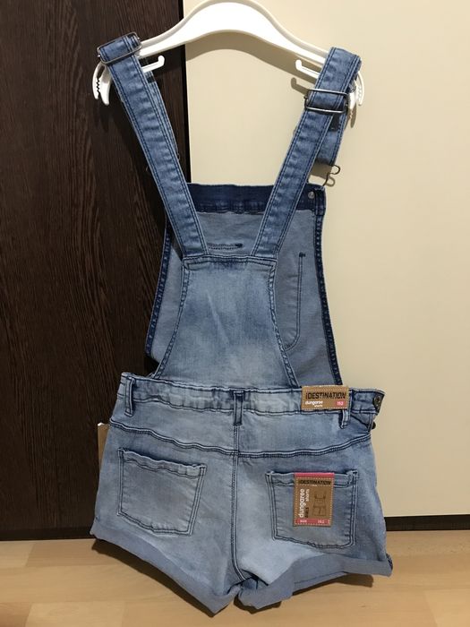Salopeta blugi C&A - fete 11-12 ani, 152 cm