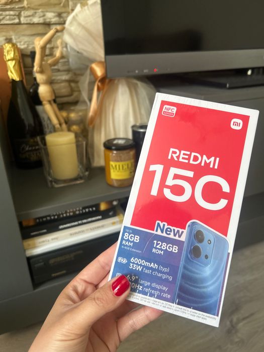 REDMI 15C - с гаранция, неразпечатан