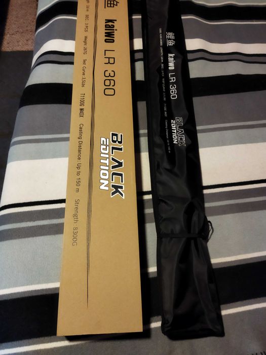 Haldorado- Kaiwo LR Black Edition 360 cm -3.5 lbs