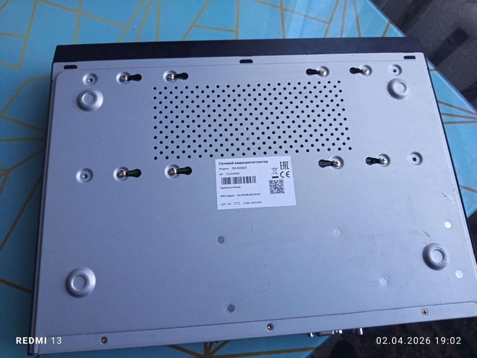 Hikvision DS-7808NB-K2-8P.  32 канальный
