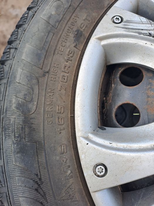 Гуми с джанти Opel 165/70/13 4.100