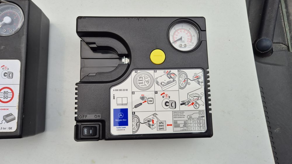 Оригинален НОВ компресор за гуми Мерцедес  180w Mercedes