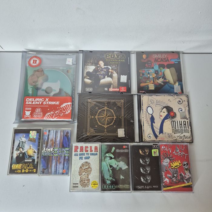 Lot Casete si CD-uri Hip-Hop / Pop Romanesc