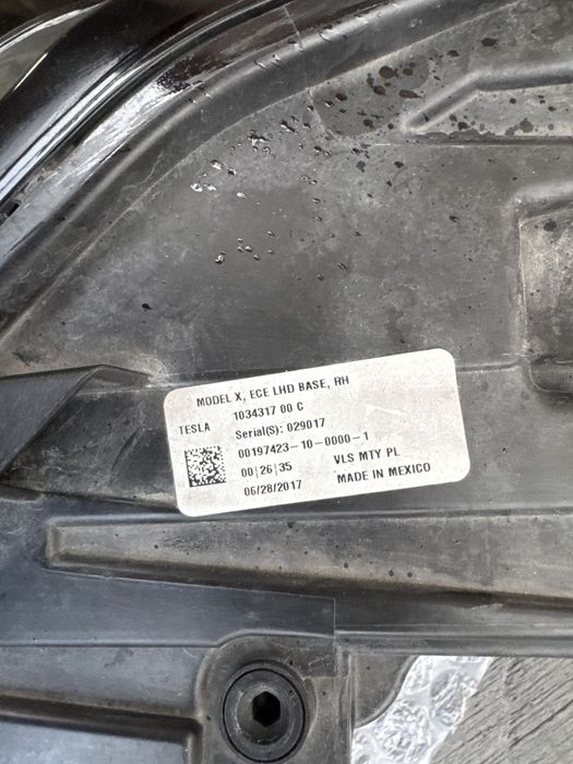 Фар за Тесла модел Х 16-21г