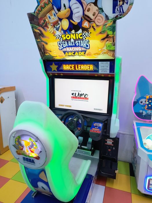 Sonic Sega Arcade Machine