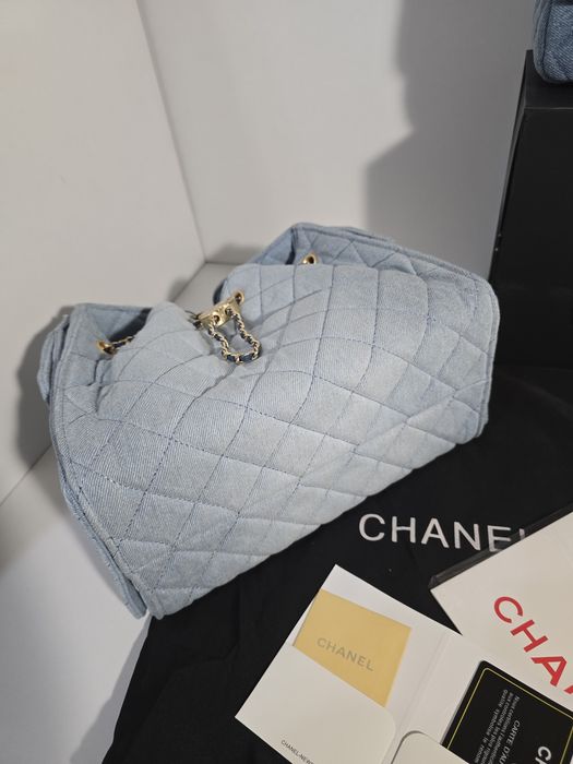 Налична чанта Chanel Hobo 25S Denim