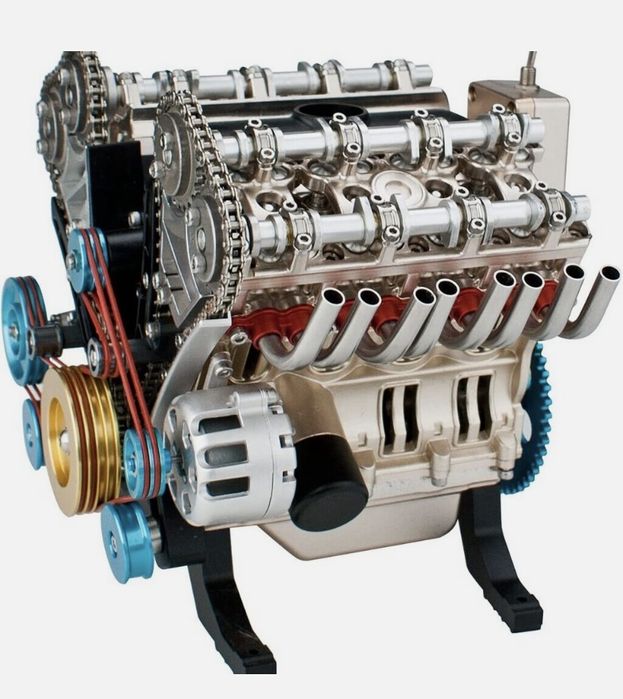 Модель двигателя V8