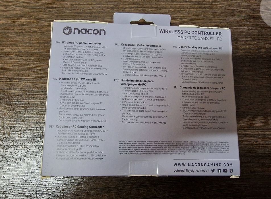 Беспроводной  геймпад Nacon