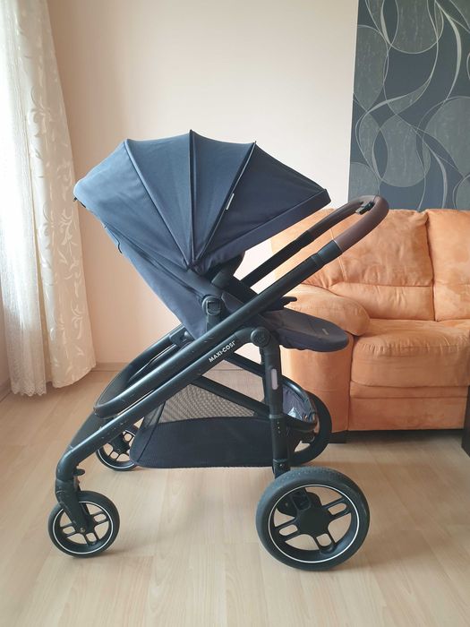 Бебешка количка Maxi Cosi Plaza + 2 в 1 Essential Graphite