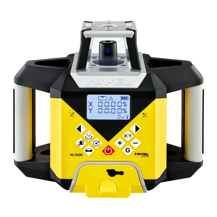 Laser rotativ Nivel System NL740R Digital, fascicul rosu