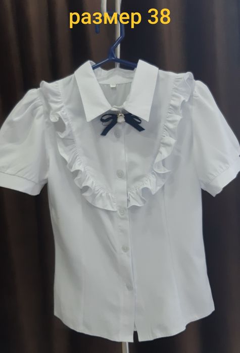 Белые блузки для девочки