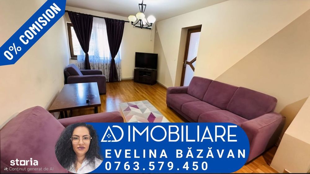 Apartament 2 camere, central, de închiriat