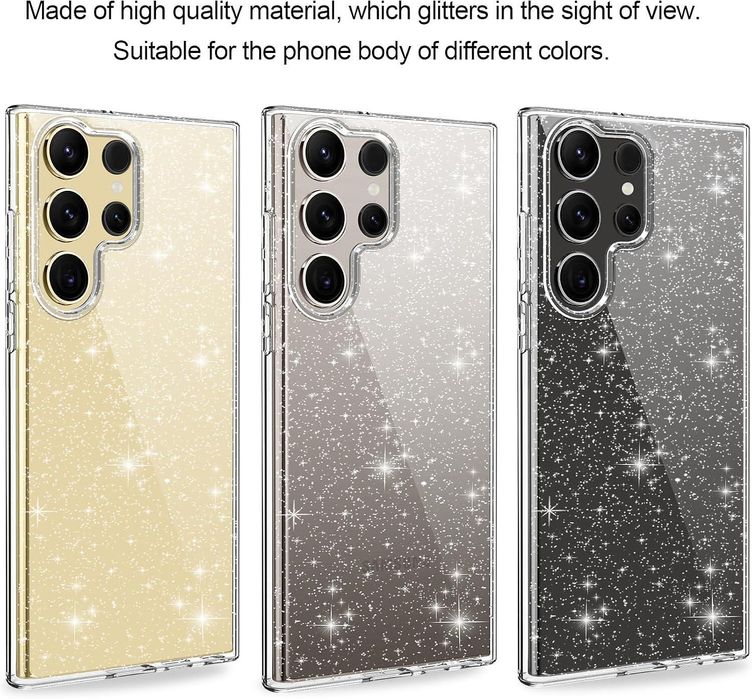 Блестящ Кейс Glitter Case за Samsung Galaxy S24 Ultra