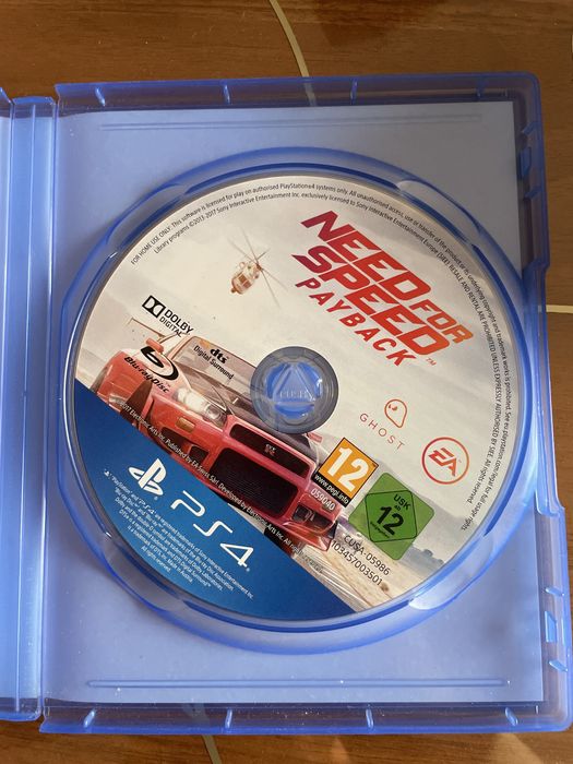 NFS payback за PS4 добро състояние