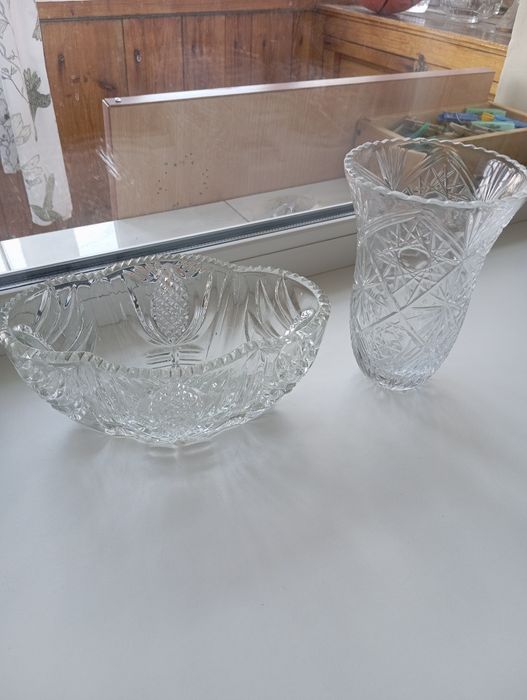 Вазы хрустальные 6 шт.