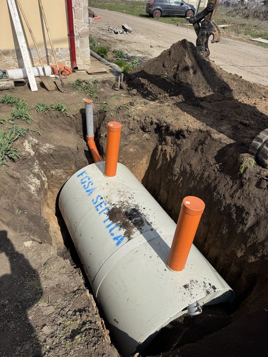 Fose septice cu montaj