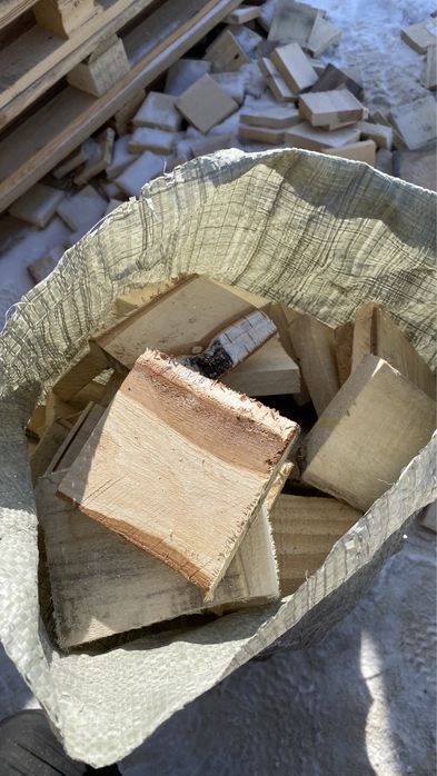 Продам дрова для самовара в мешках