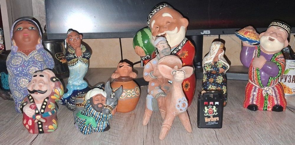 " Узбекские национальные сувениры " статуэтки"