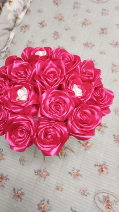 Цветы подарок ручная работа