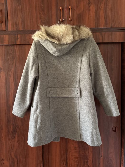 женское драповое пальто