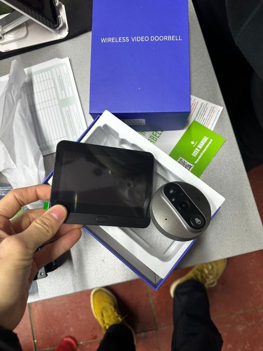 Глазок камера wifi датчик и микрофон 43тыс