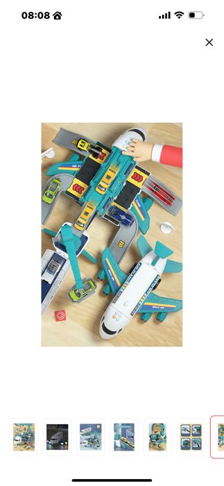 большой самолет игрушка