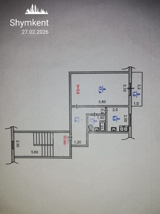 Продам однокомнатную квартиру