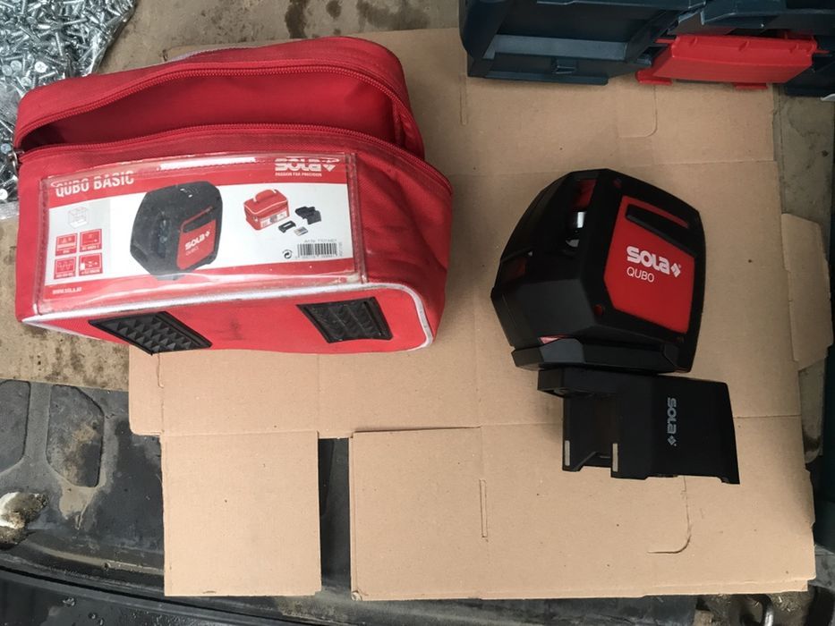 Nivela laser SOLA tip QUBO PROFESSIONAL Impecabila